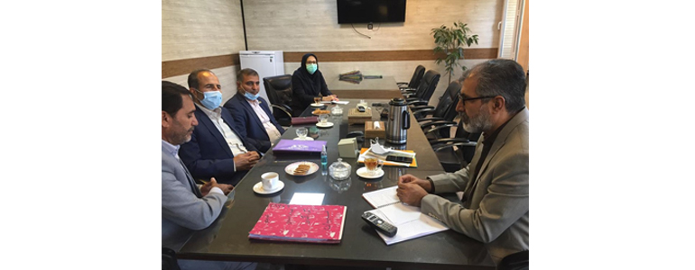 جلسه با مدیر امور اراضی استان فارس
